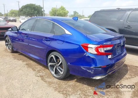 2019 Honda Accord Sport from USA, damaged, VIN 1HGCV1F38KA094097